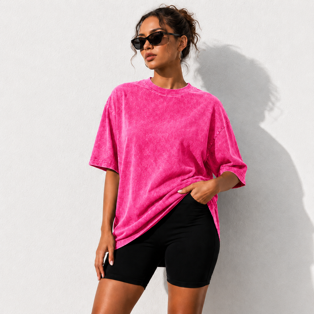 3-Pack Washed Oversized Tees