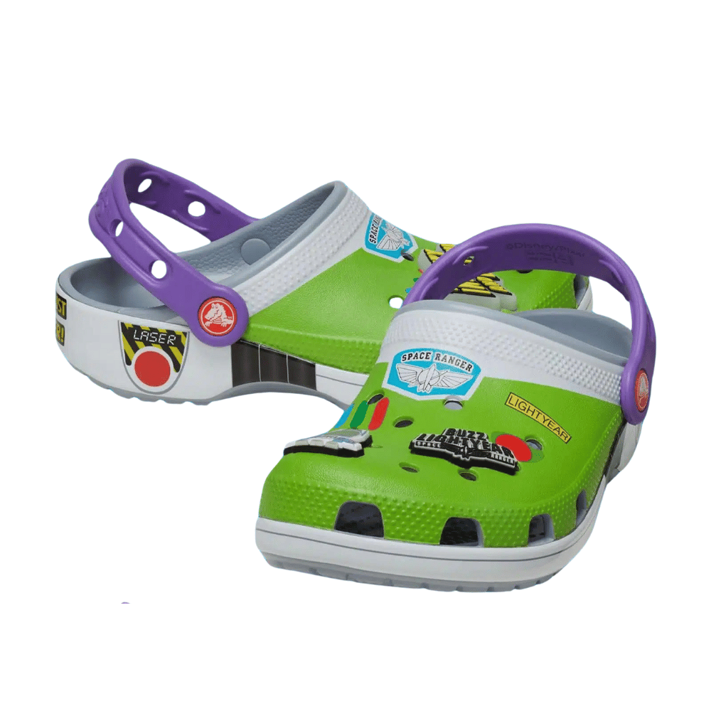 Toy Story x Classic Clog Buzz Lightyear Bleu Gris