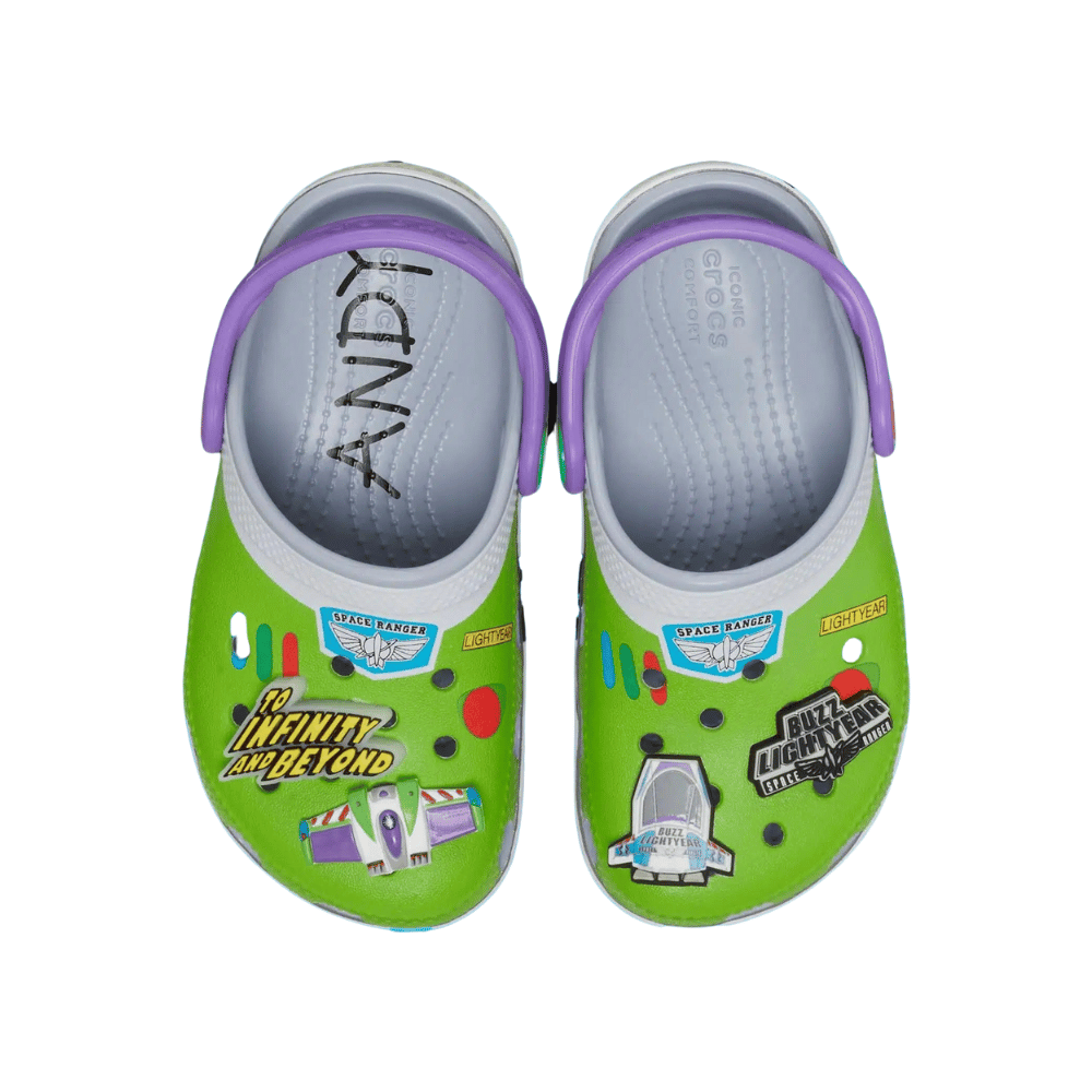 Toy Story x Classic Clog Buzz Lightyear Bleu Gris