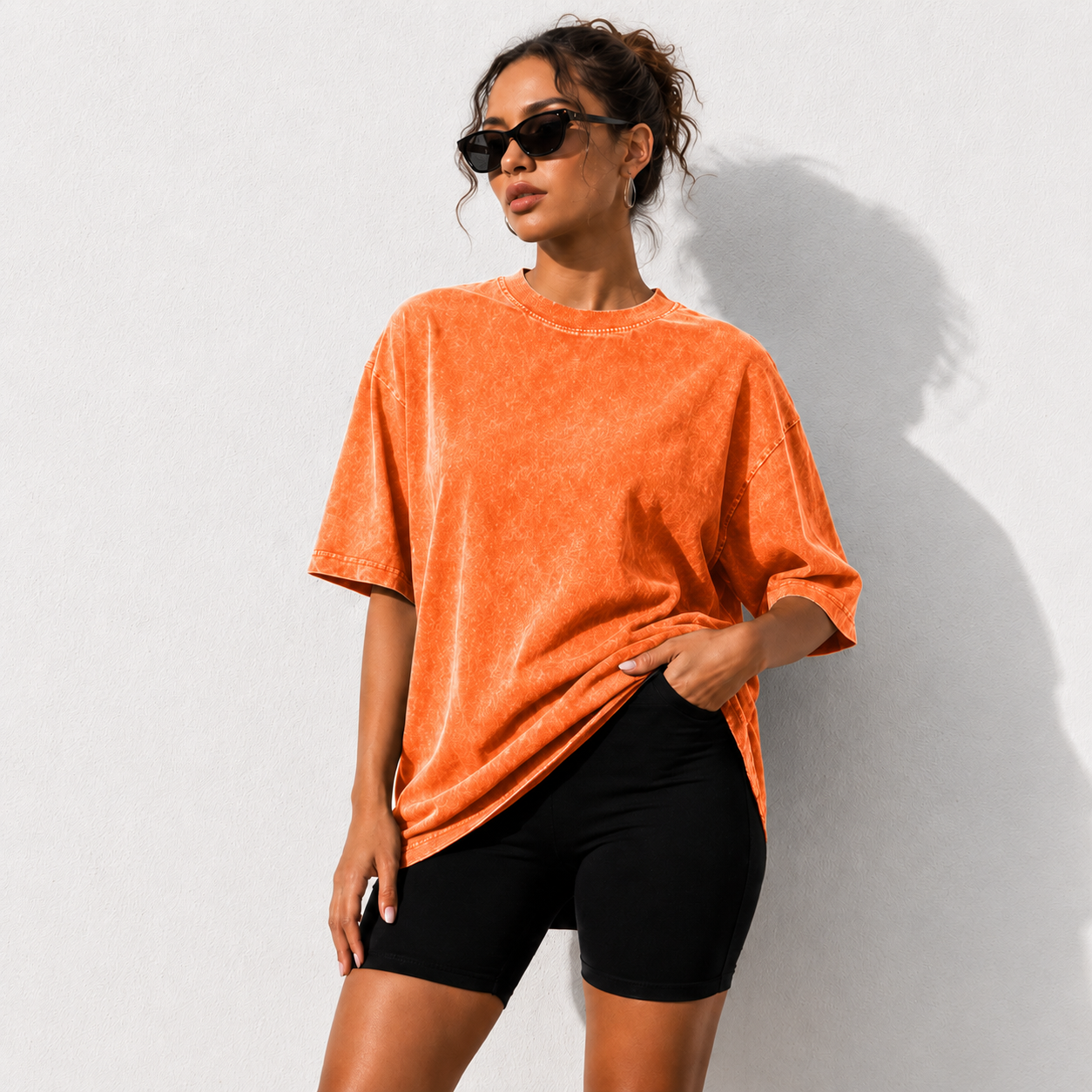3-Pack Washed Oversized Tees