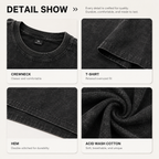 3-Pack Washed Oversized Tees