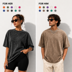 3-Pack Washed Oversized Tees