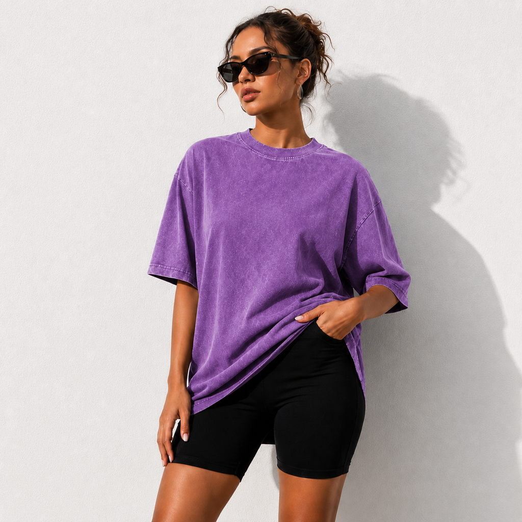 3-Pack Washed Oversized Tees