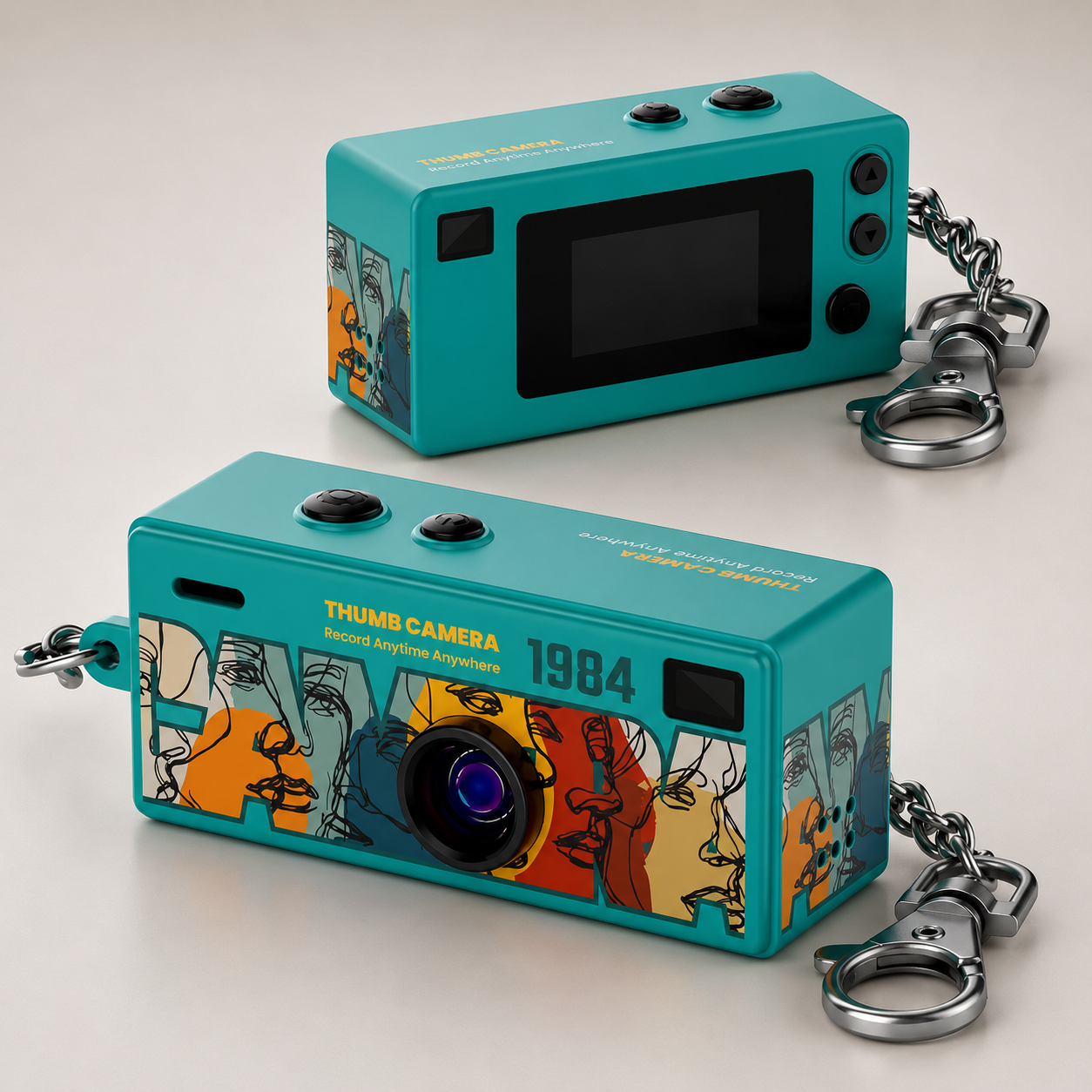 Slouch Cam™ Retro Camera 1984
