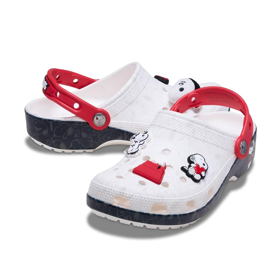 Peanuts Snoopy x Classic Clog White