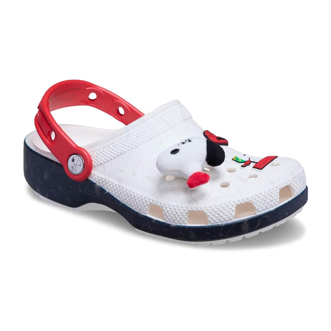 Peanuts Snoopy x Classic Clog White