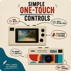 Slouch Cam™ Retro Camera 1984
