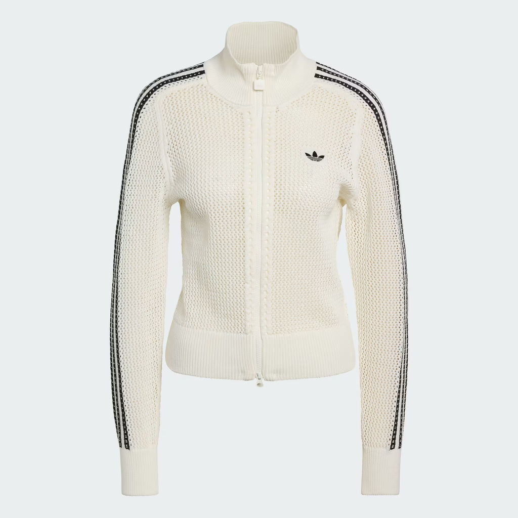 Knitted Crochet Firebird Adidas Track Top