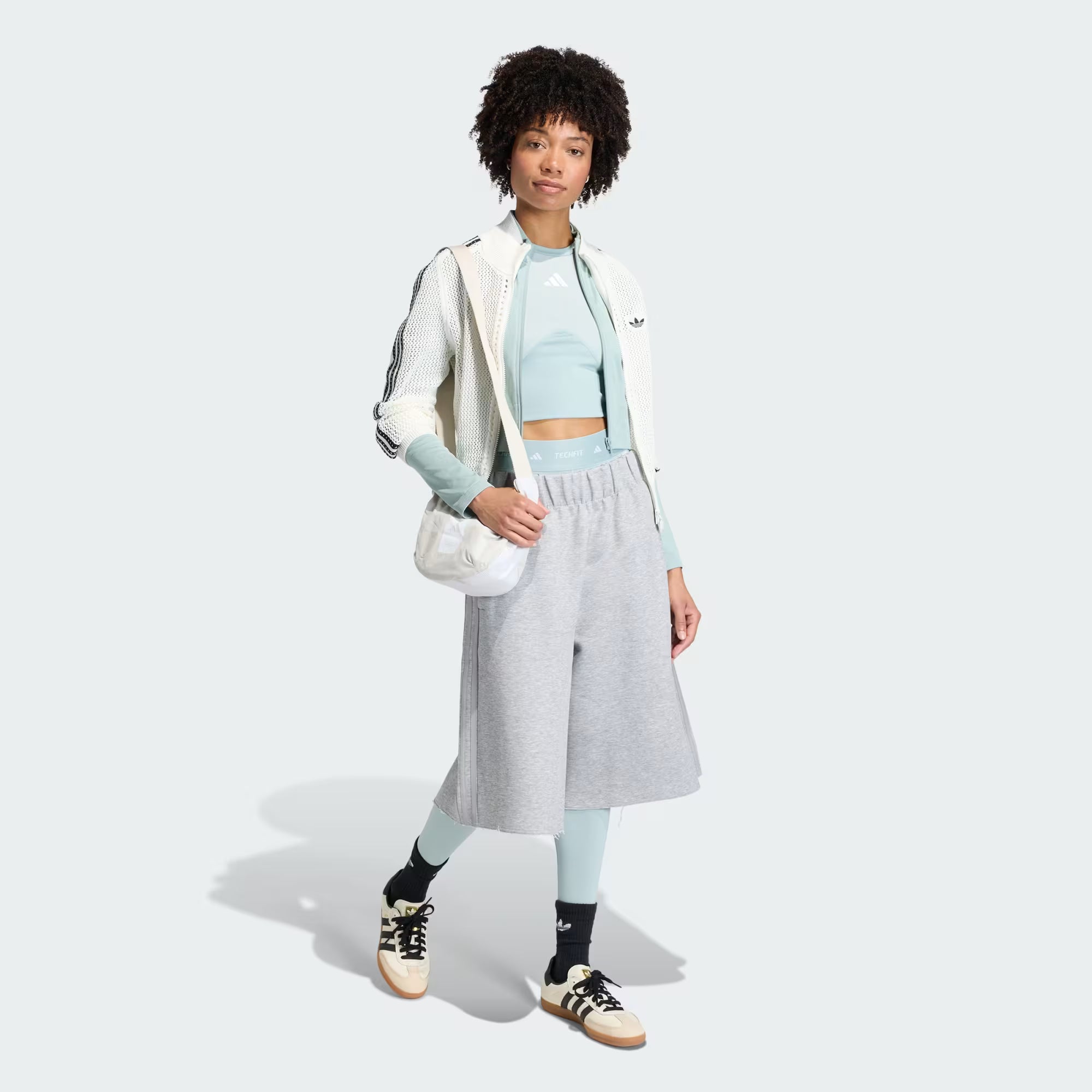 Knitted Crochet Firebird Adidas Track Top