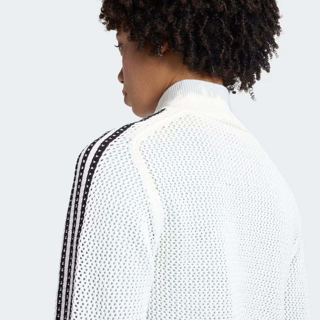 Knitted Crochet Firebird Adidas Track Top