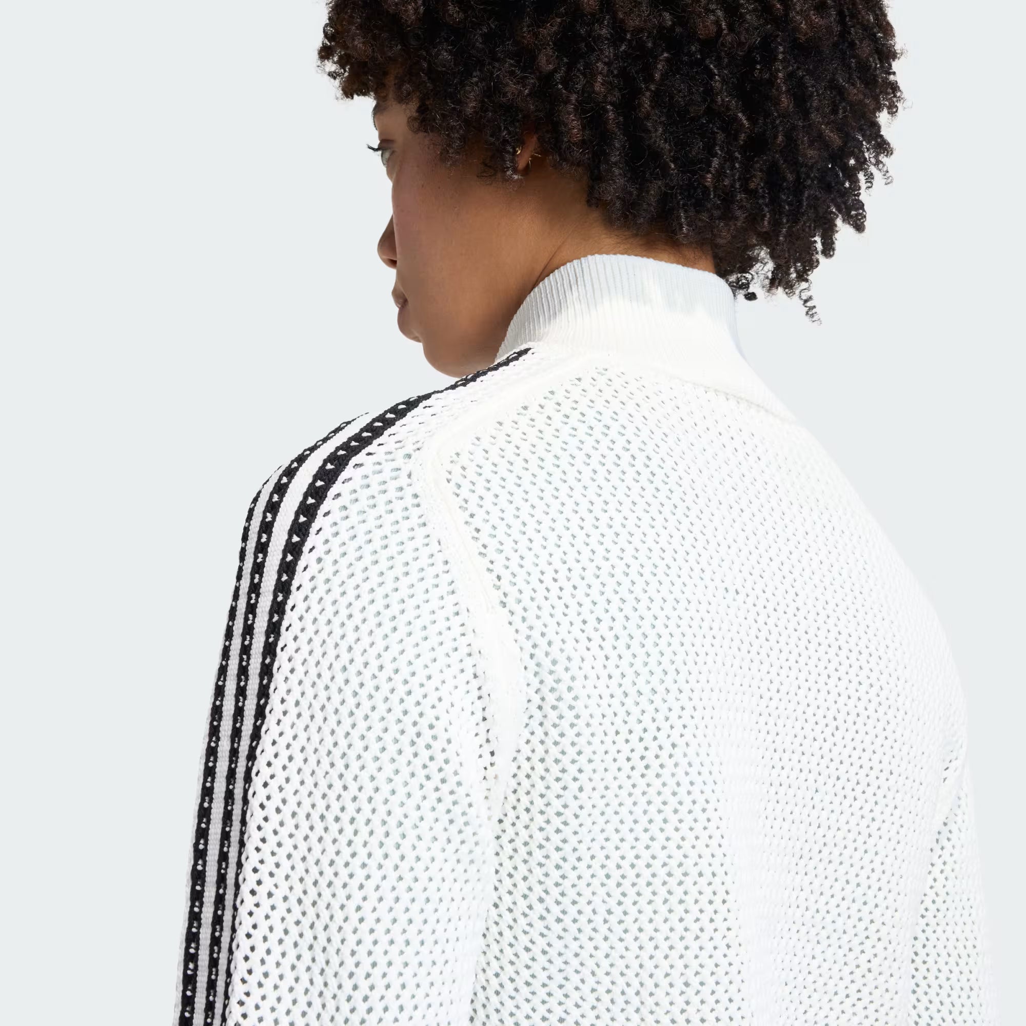 Knitted Crochet Firebird Adidas Track Top
