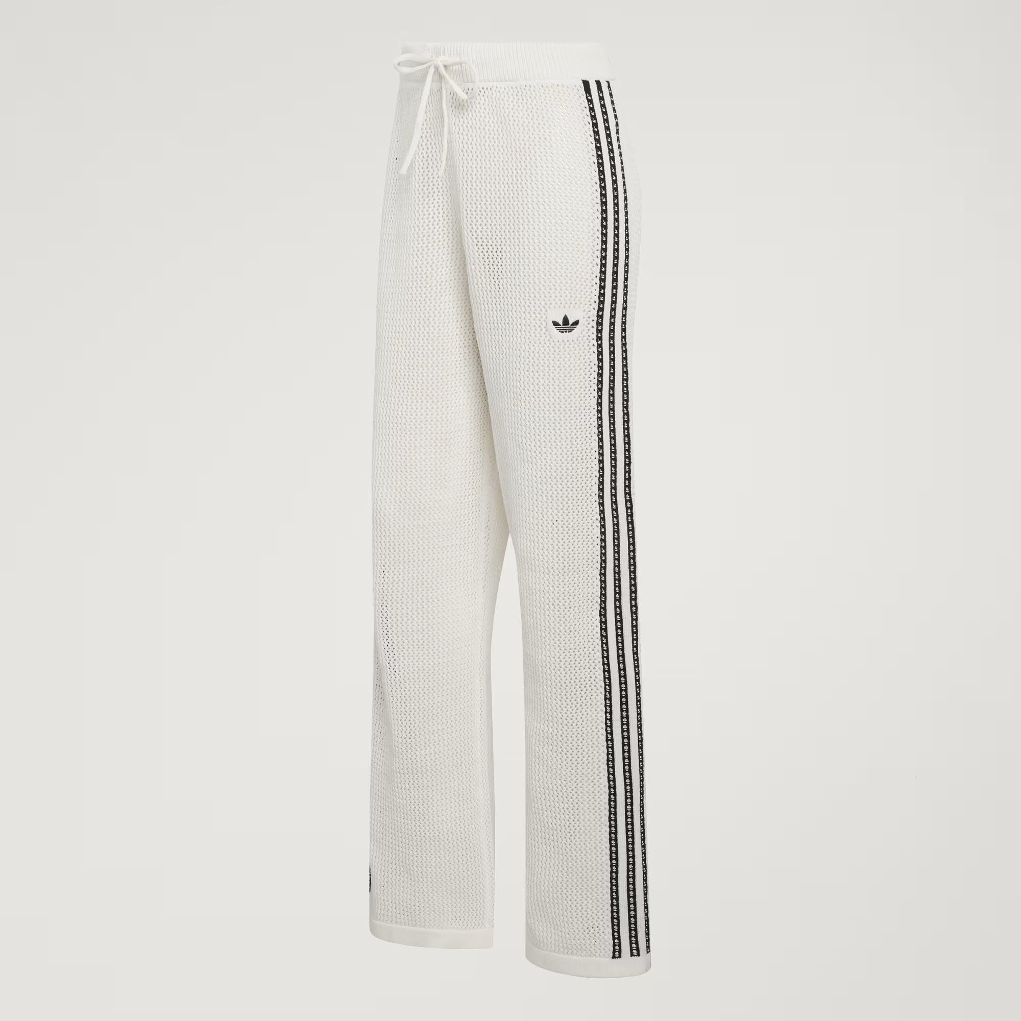 Knitted Crochet Firebird Adidas Track Pants