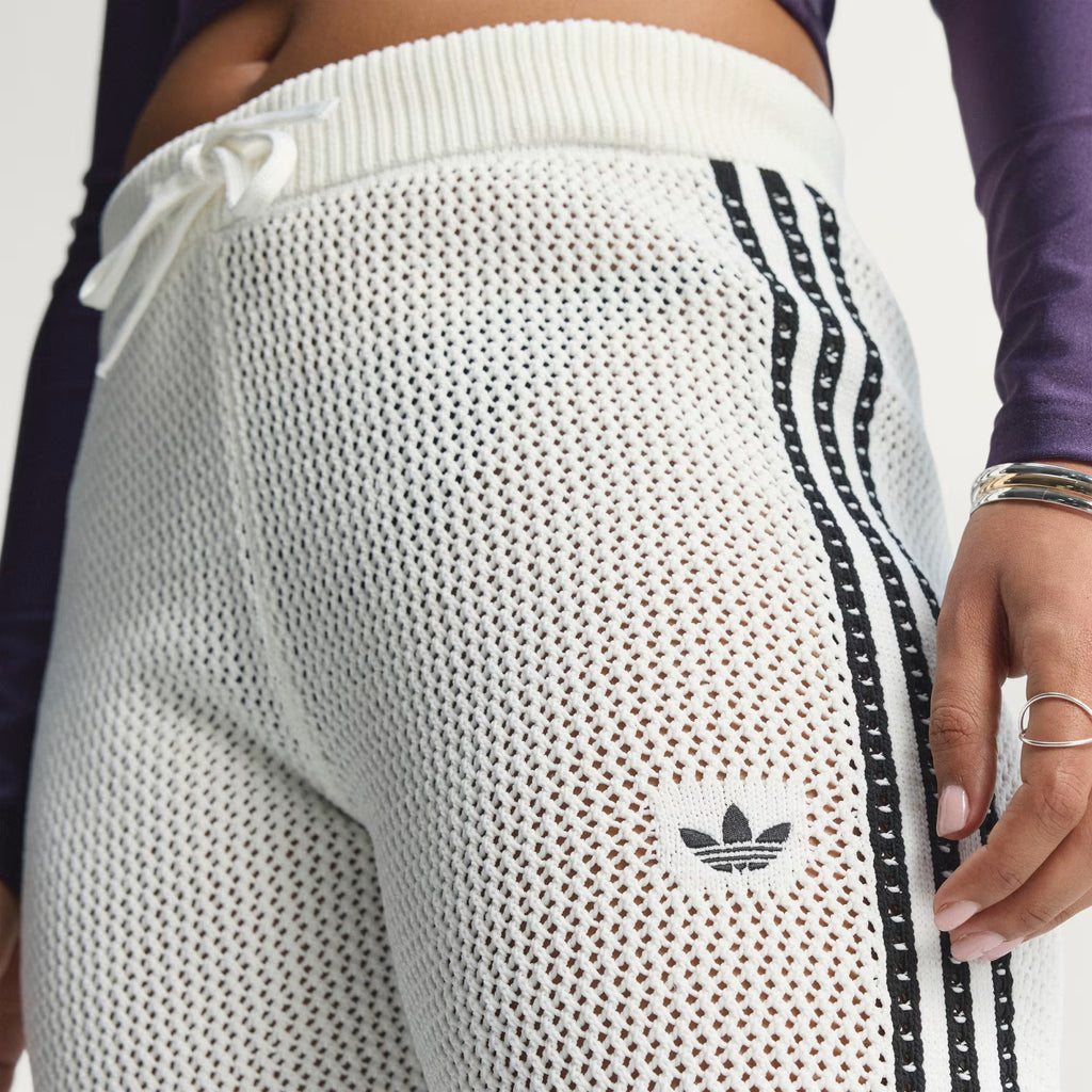 Knitted Crochet Firebird Adidas Track Pants