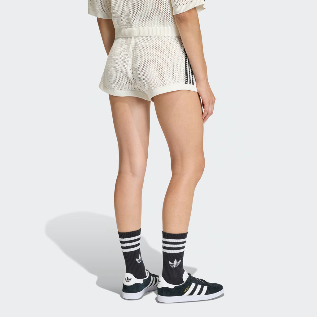 Shorts Adidas Crochet Off White