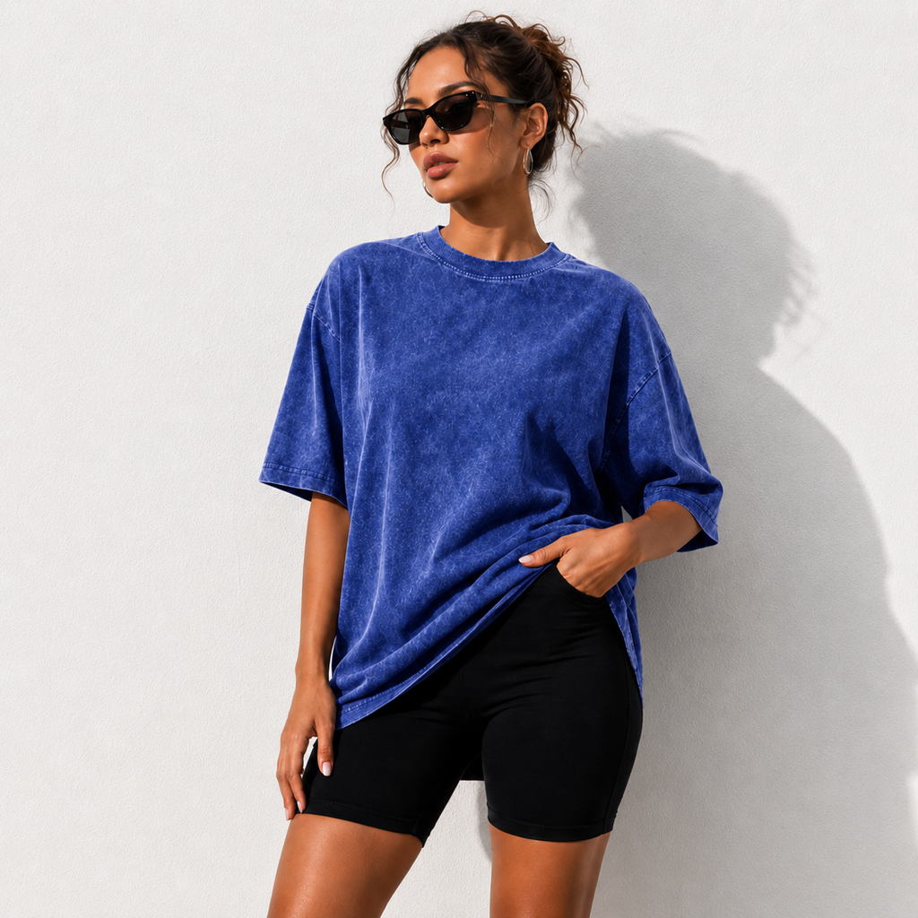 3-Pack Washed Oversized Tees