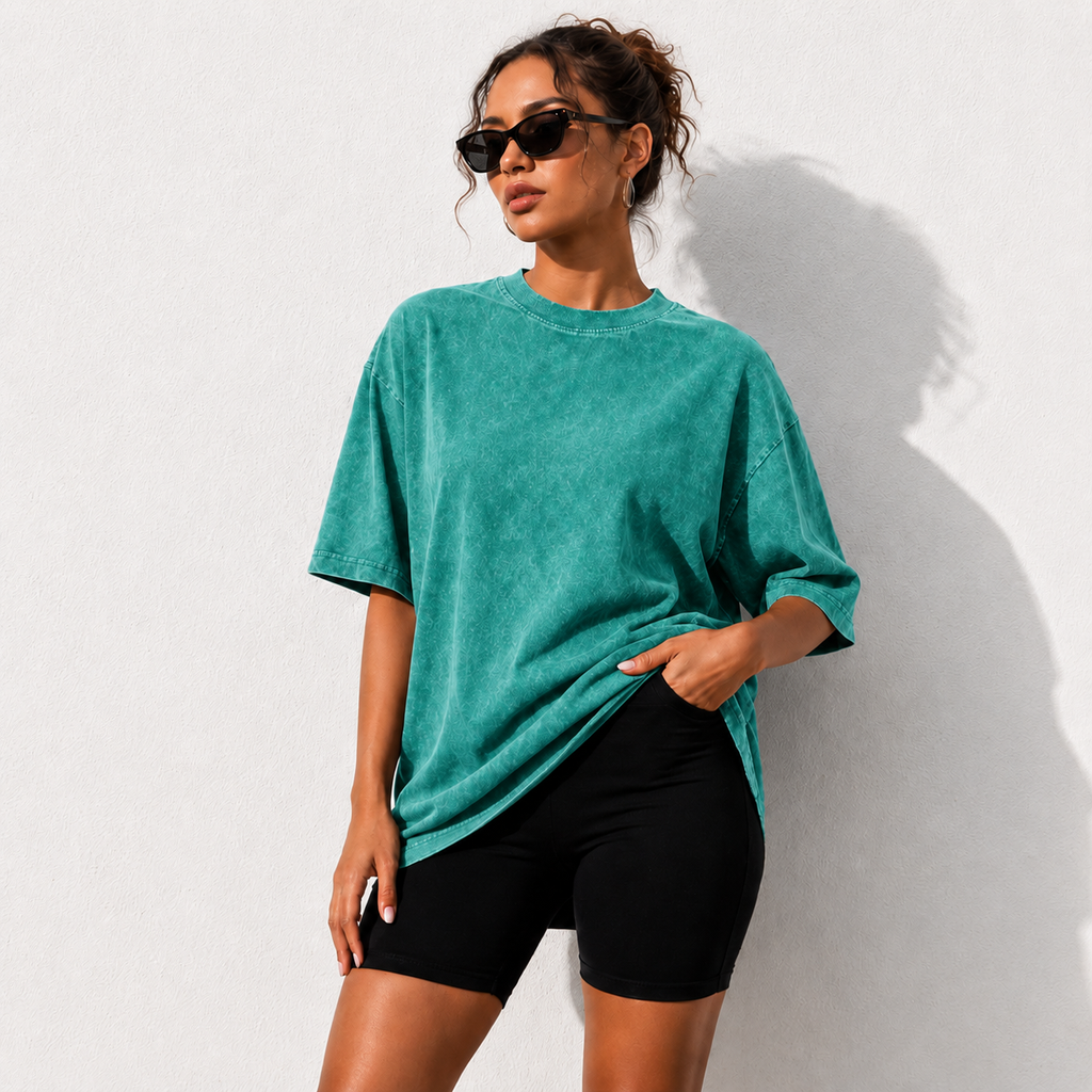 3-Pack Washed Oversized Tees
