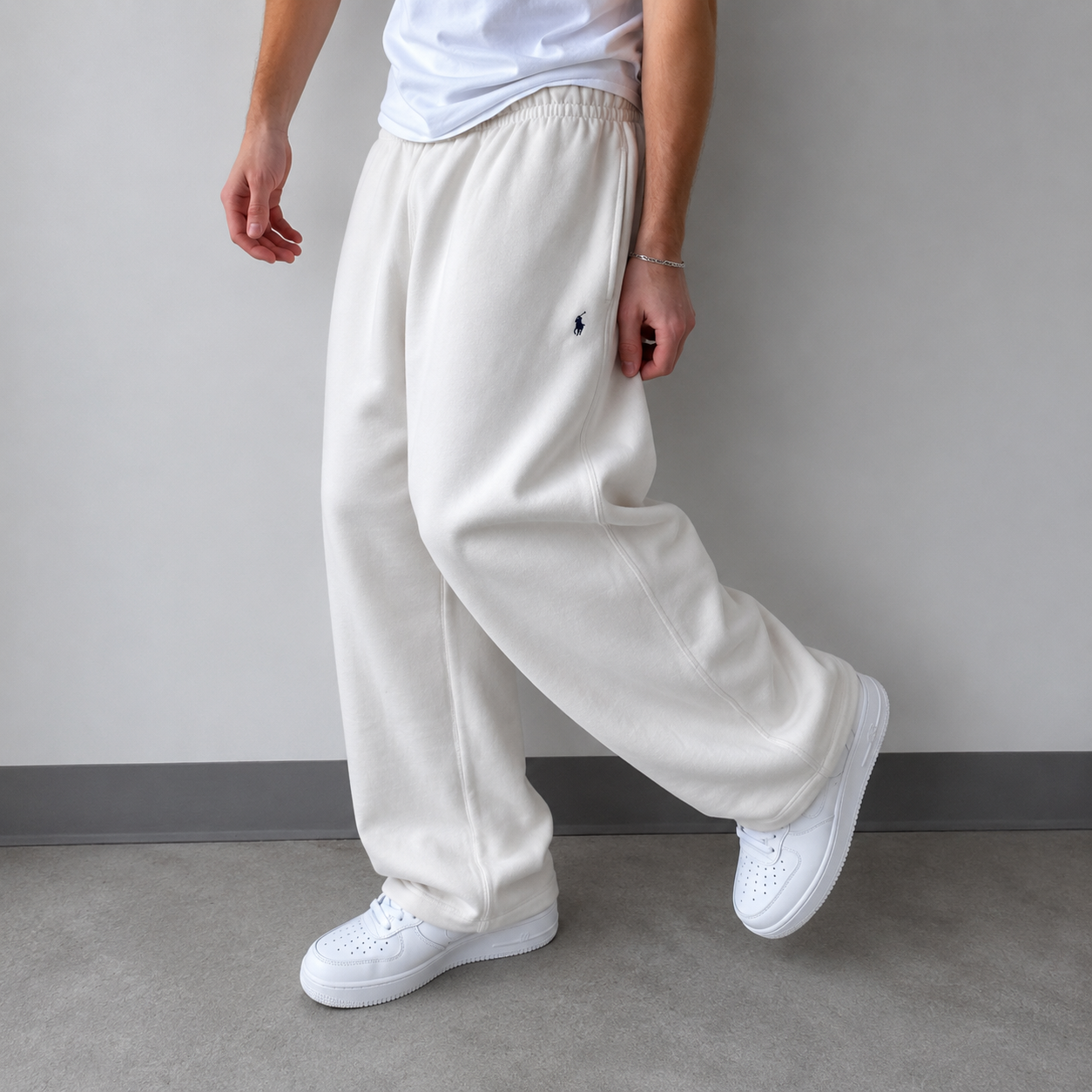 Polo Ralph Lauren Vintage Sweatpants Jogger Vintage Cream