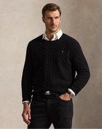 Cable-Knit Wool-Cashmere Jumper