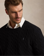 Cable-Knit Wool-Cashmere Jumper