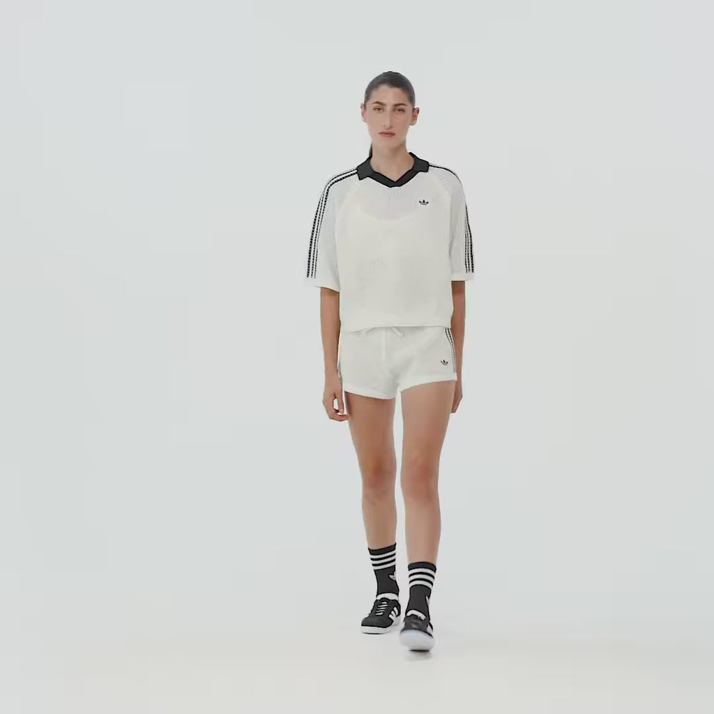 Shorts Adidas Crochet Off White